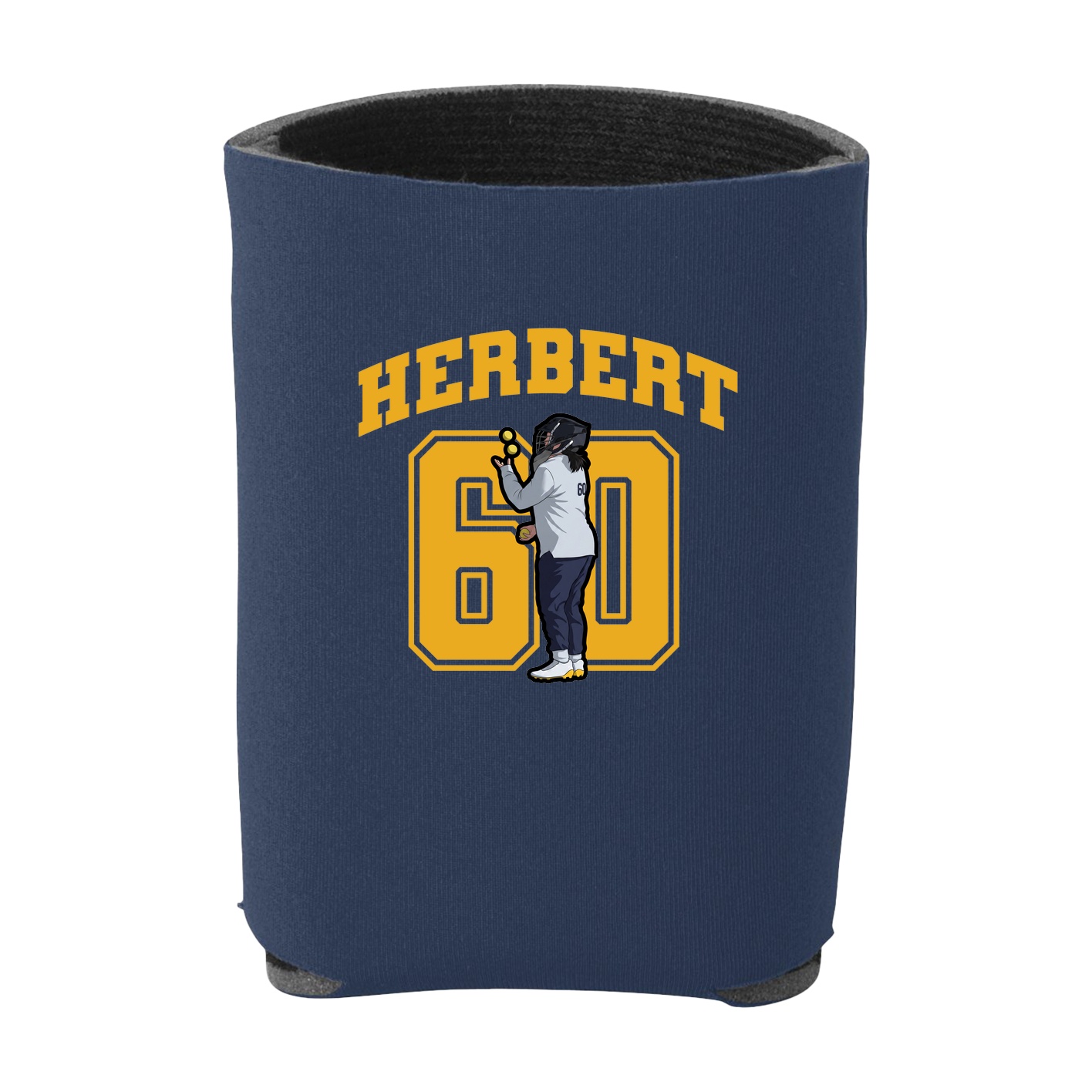 Can Holder — Number in Navy