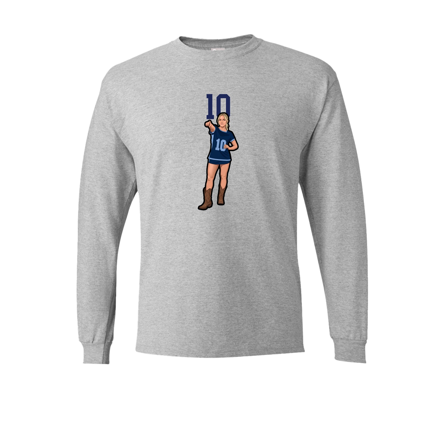 NIL Club Long Sleeve Tee