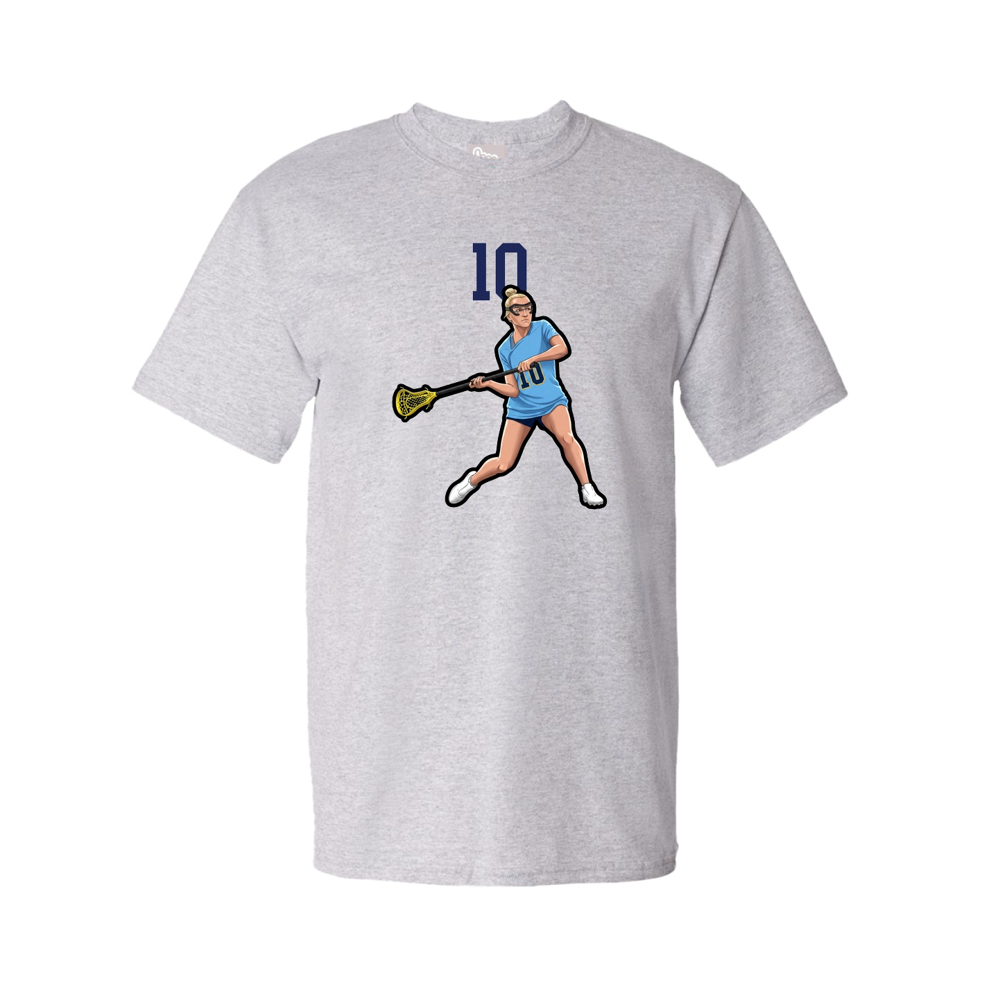 Tee — Number Top in Grey