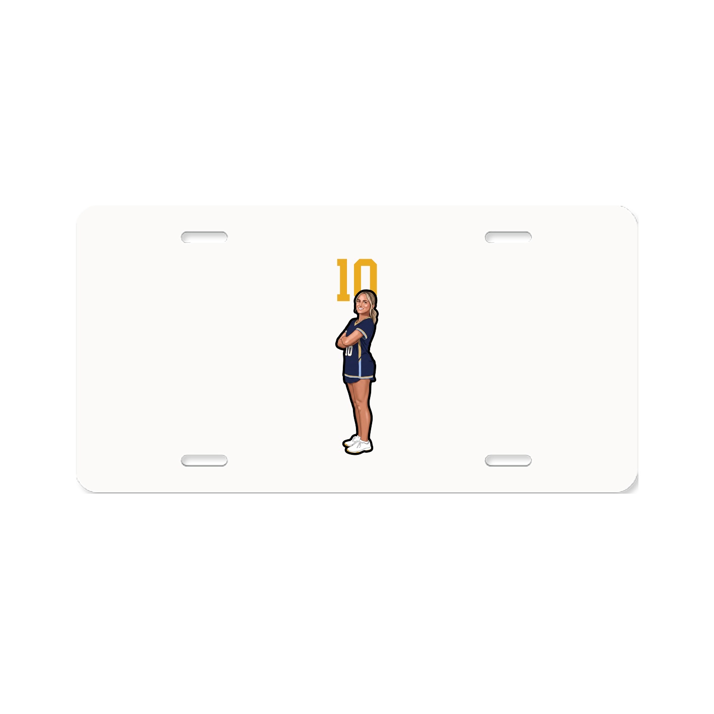 Aluminum License Plate