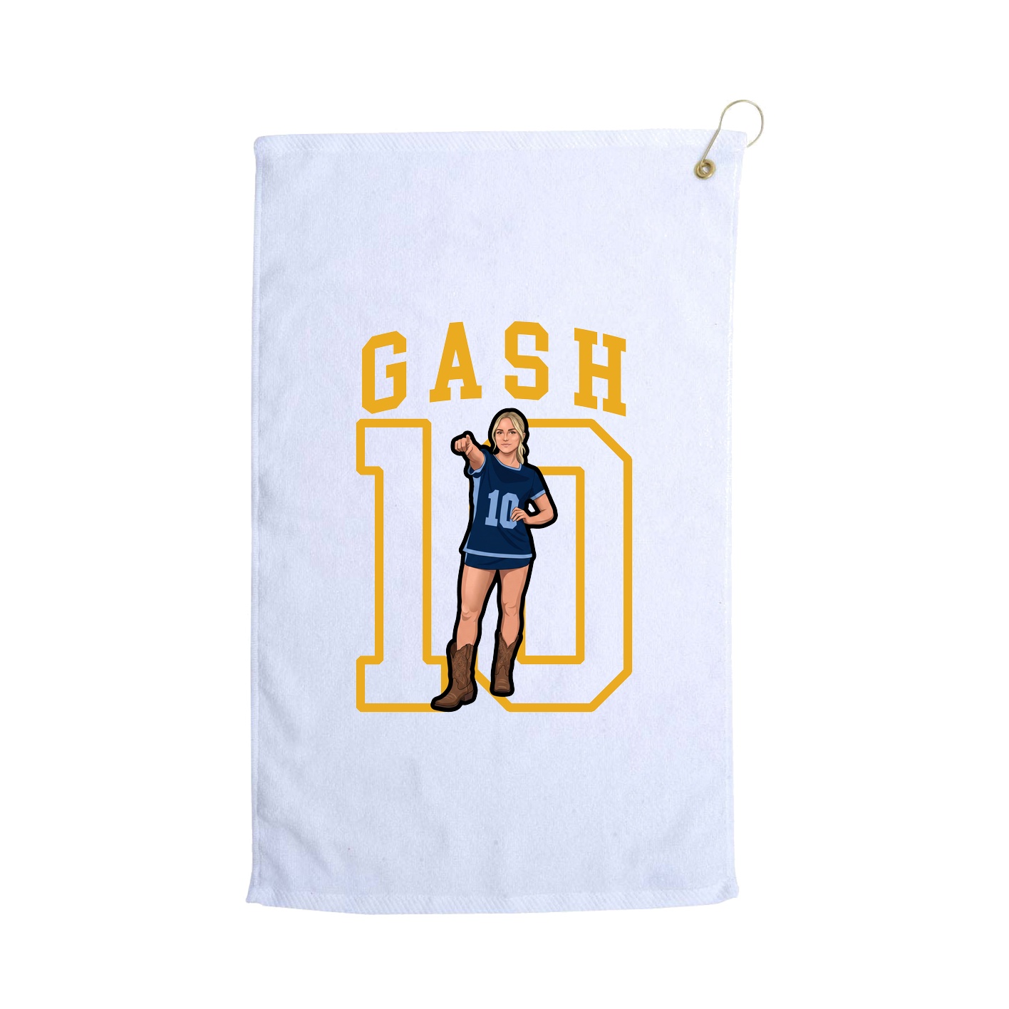 Terry Velour Golf Towel