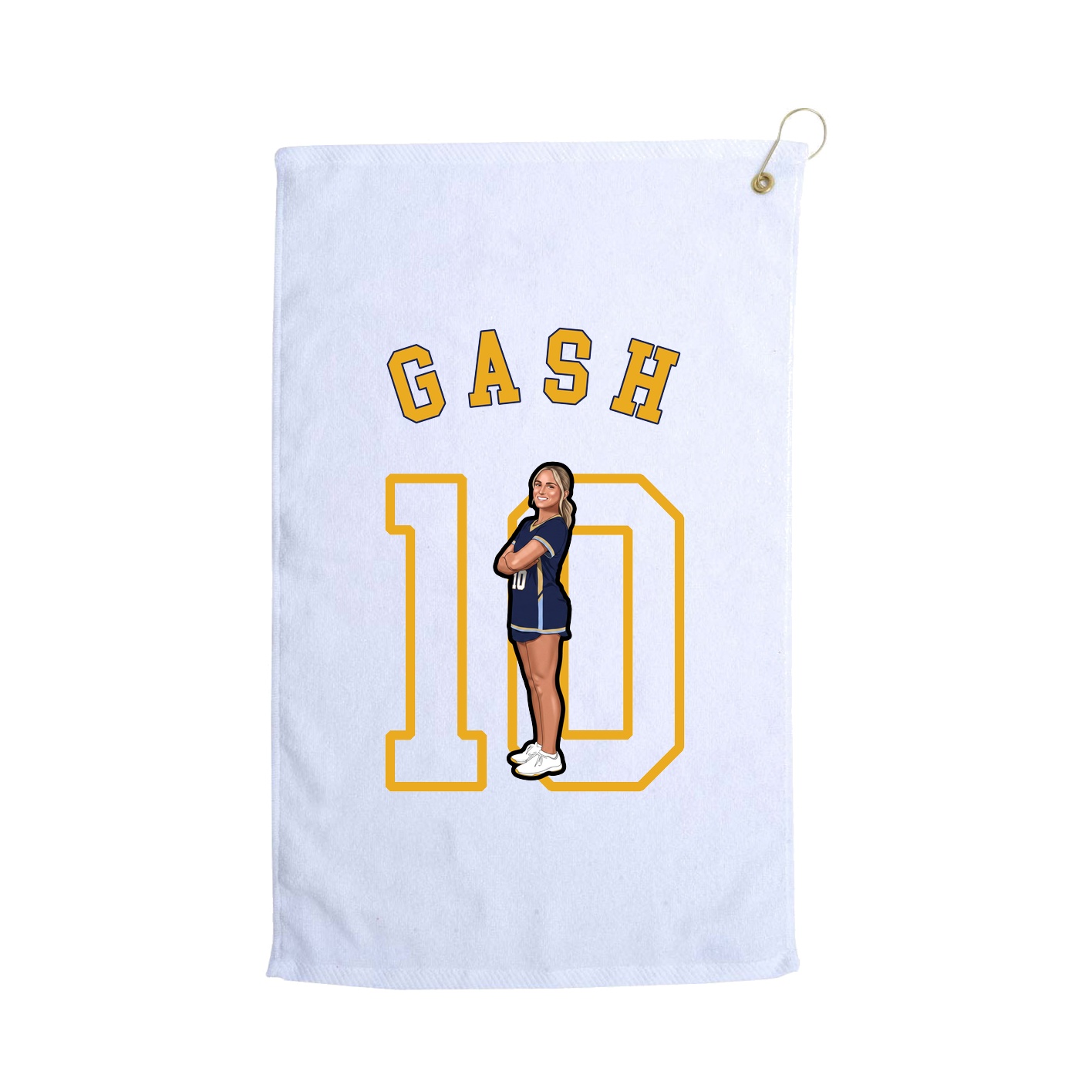 Terry Velour Golf Towel