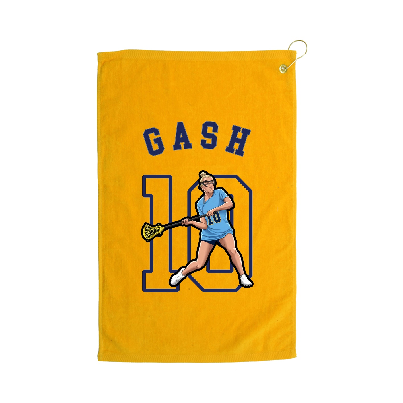 Golf Towel — Shirsey Arch in Gold