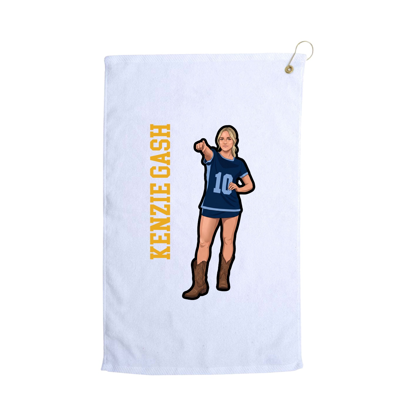 Terry Velour Golf Towel