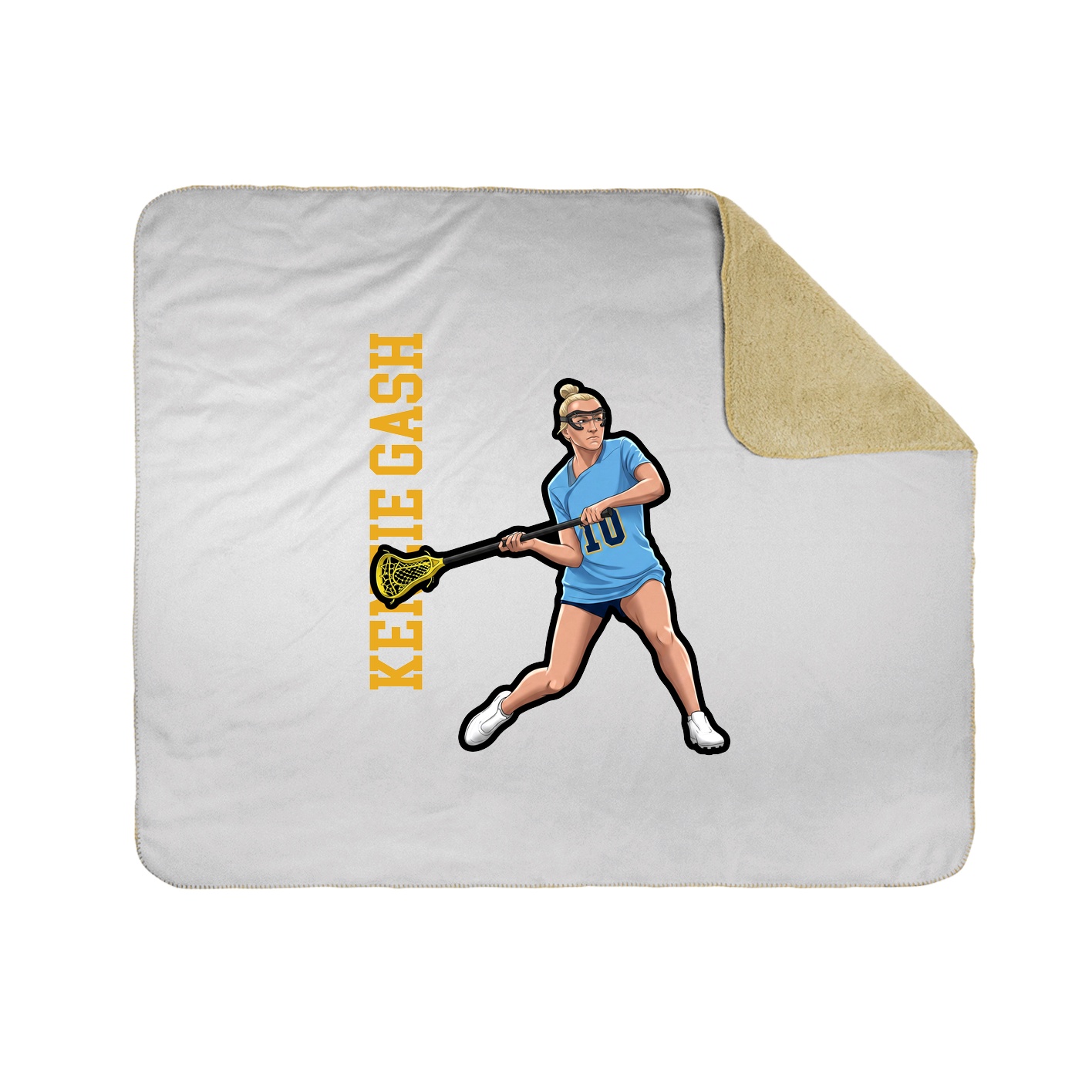 50x60 Sherpa Lined Throw Blanket