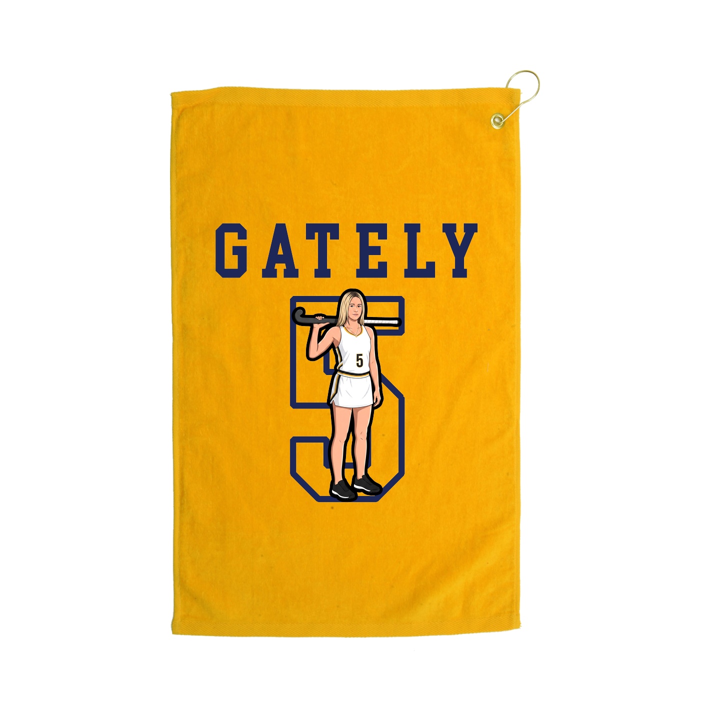 Golf Towel — Shirsey in Gold
