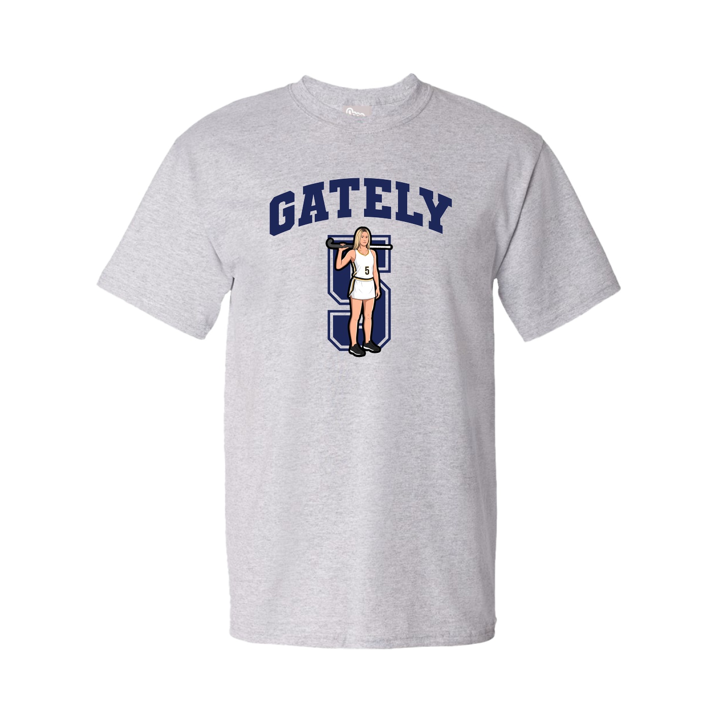 Tee — Number in Grey