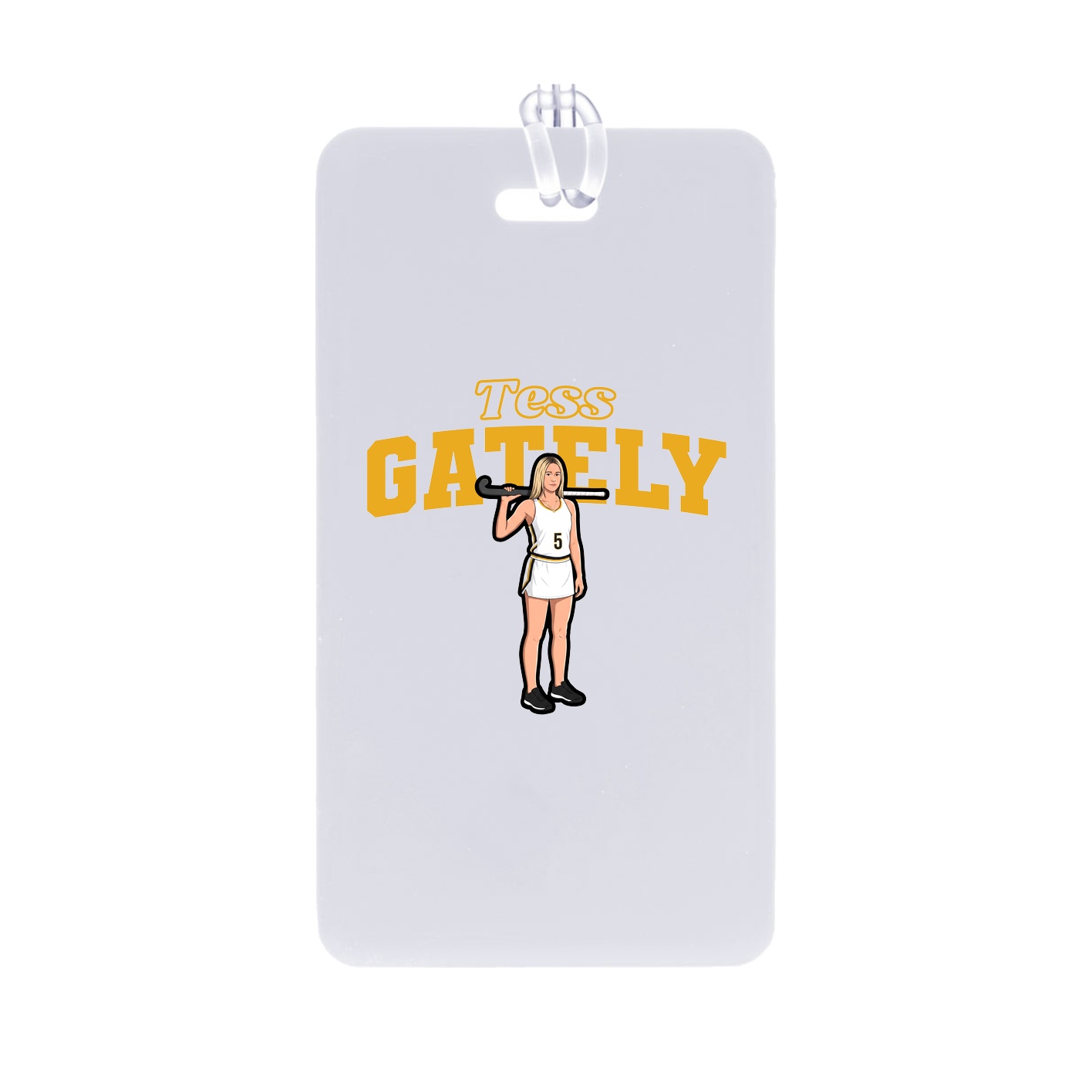 Bag Tag — Name Arch in Classic