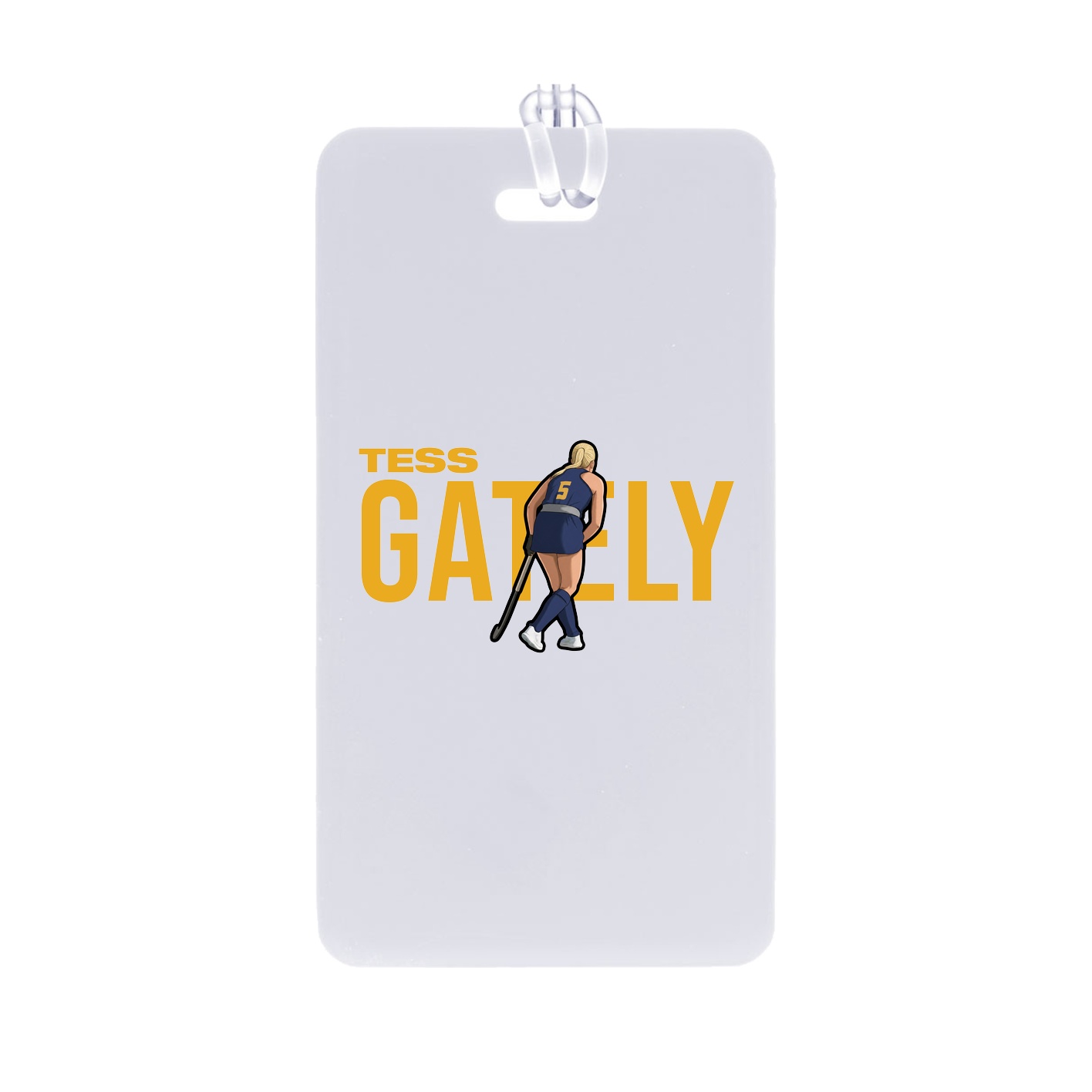 Bag Tag — Player Name in Classic