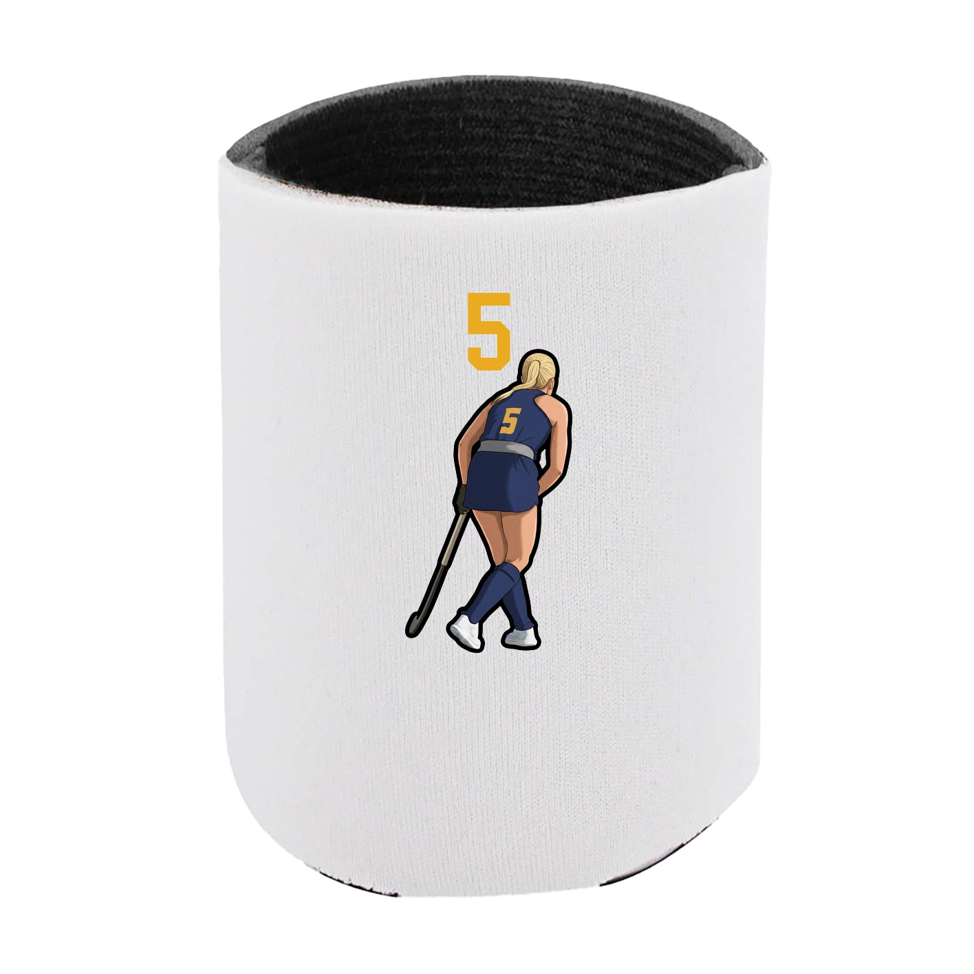 Can Holder — Number Top in White