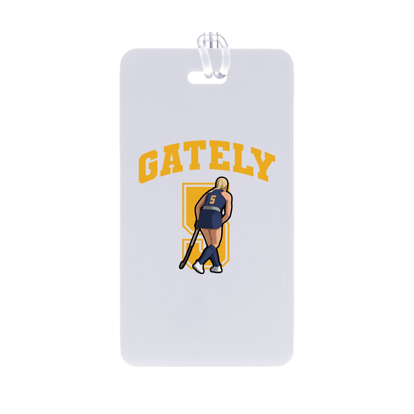 Bag Tag — Number in Classic