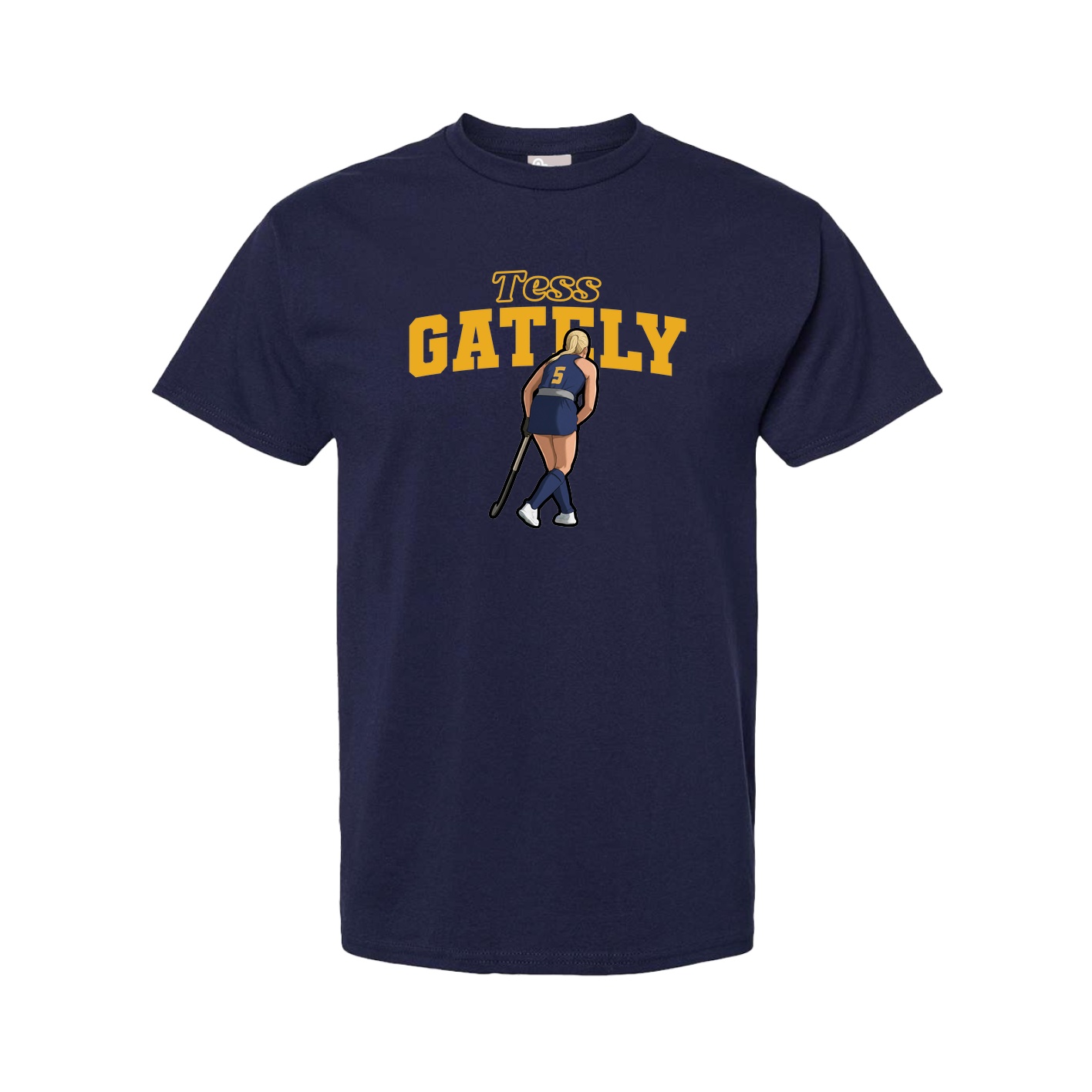 Tee — Name Arch in Navy