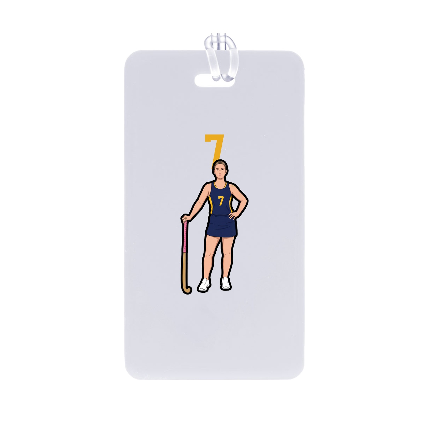 Bag Tag — Number Top in Classic