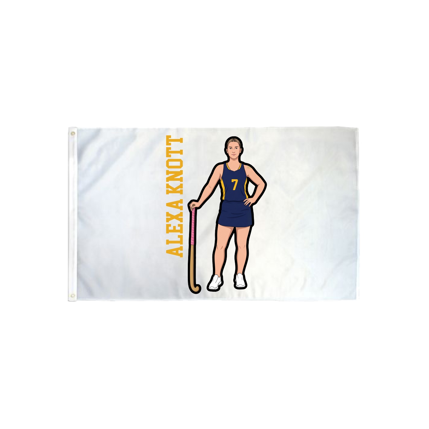 3x5 Flag — Name Vertical in Classic