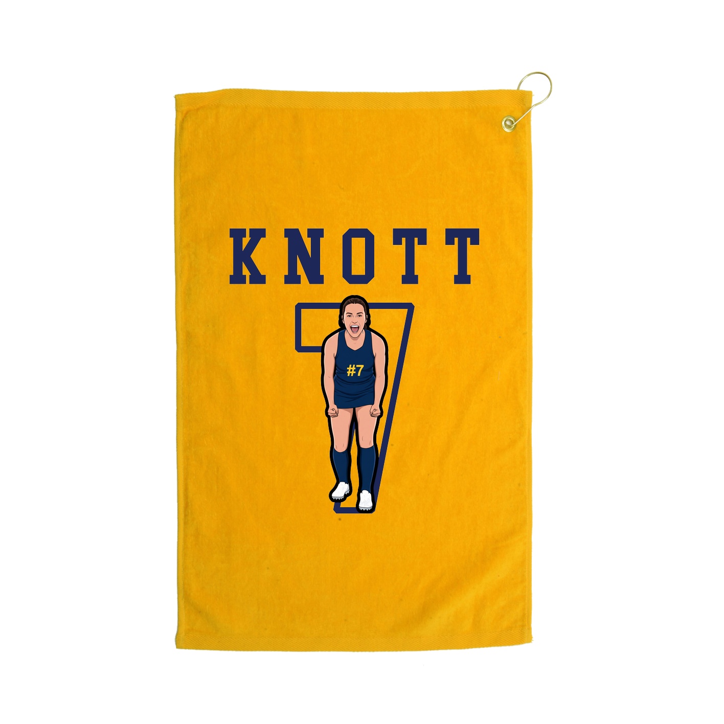 Golf Towel — Shirsey in Gold
