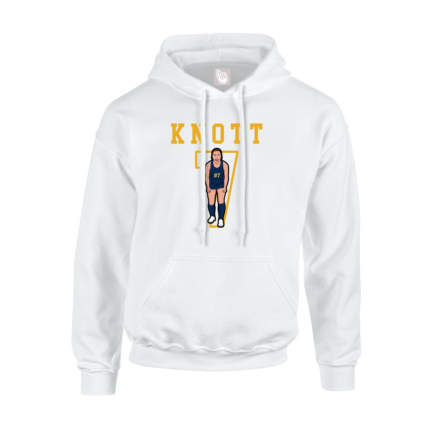 Youth Hoodie — Shirsey in White