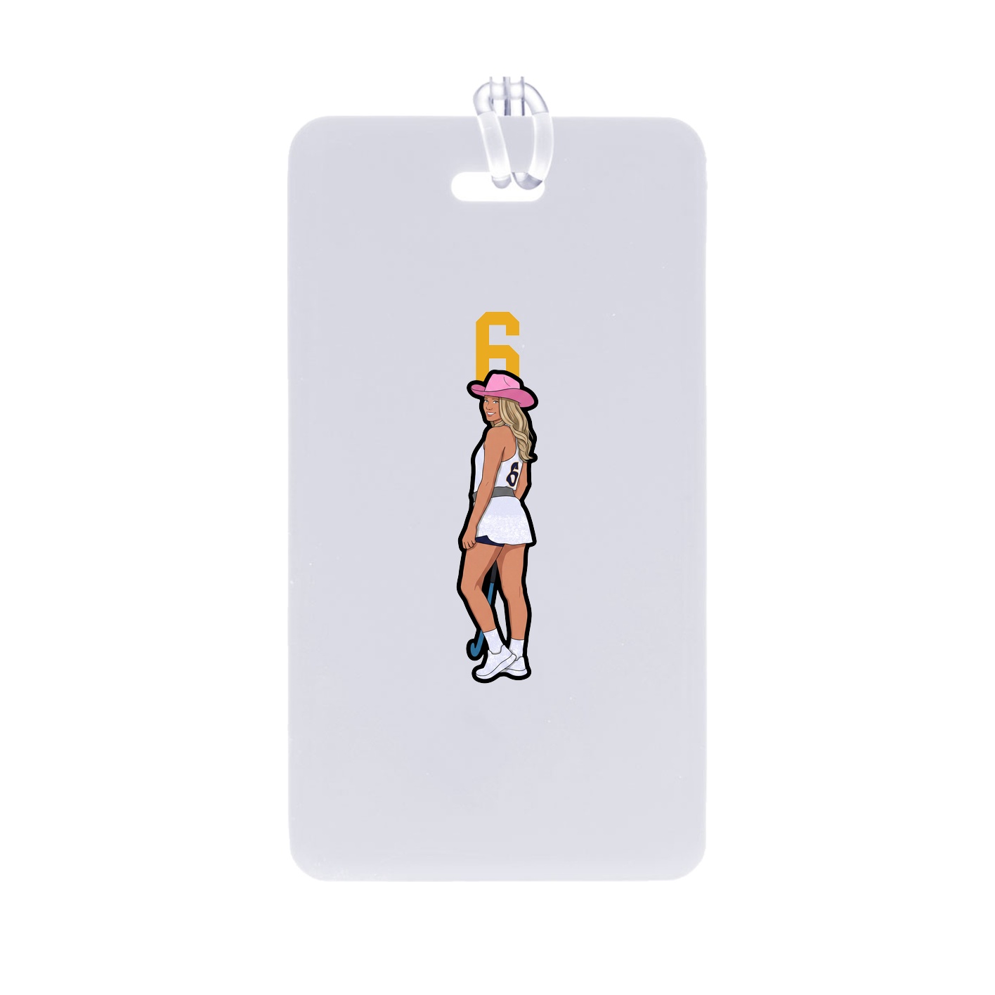 Bag Tag — Number Top in Classic