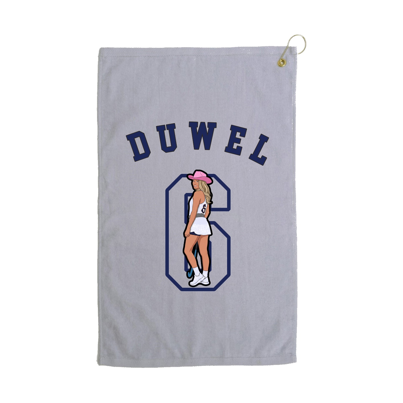 Golf Towel — Shirsey Arch in Grey