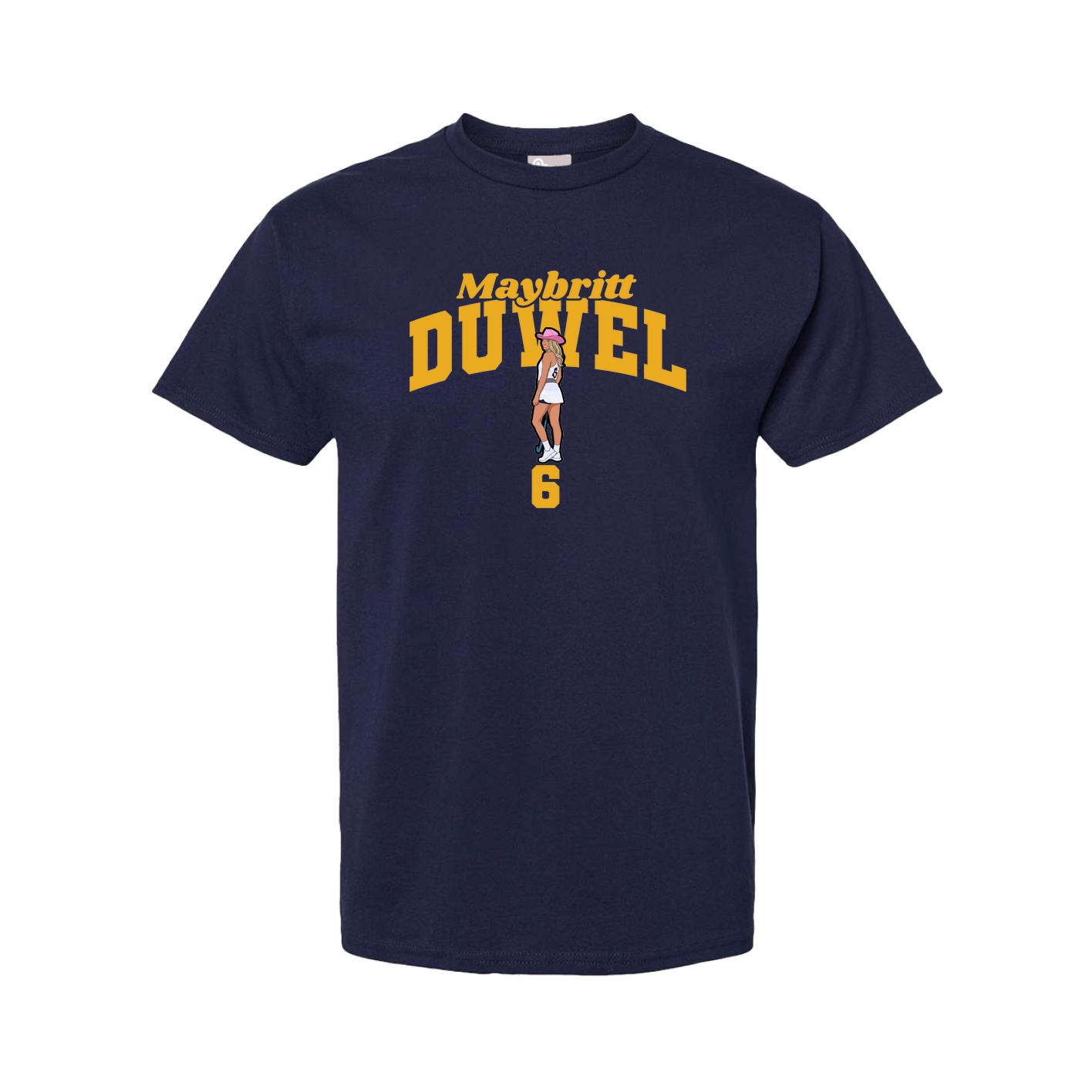 Youth Tee — Signature Arch in Navy