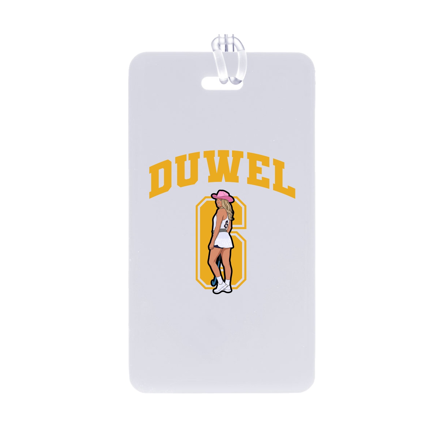 Bag Tag — Number in Classic