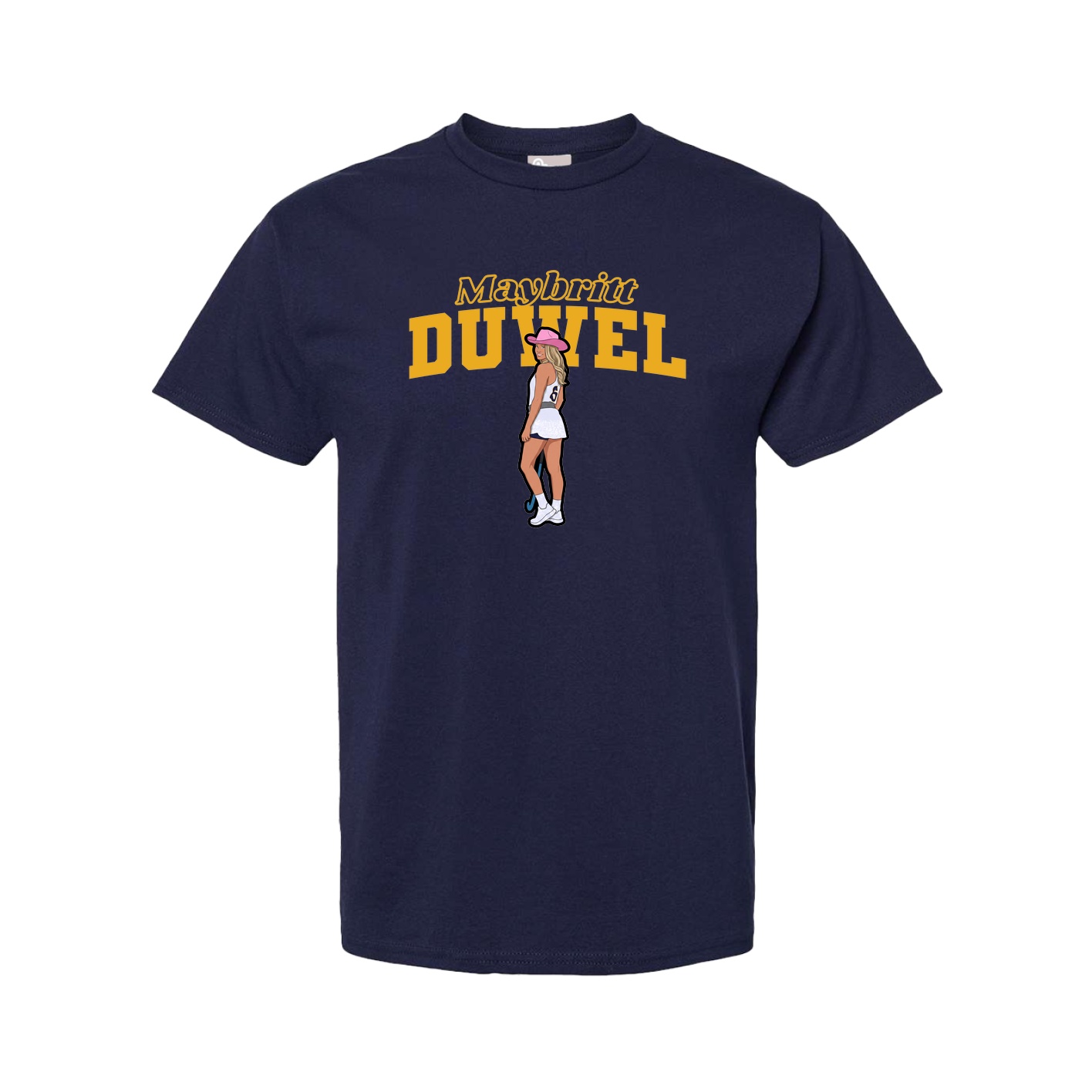 Tee — Name Arch in Navy