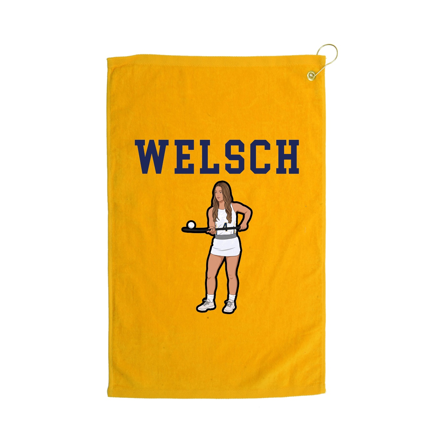 Golf Towel — Shirsey in Gold