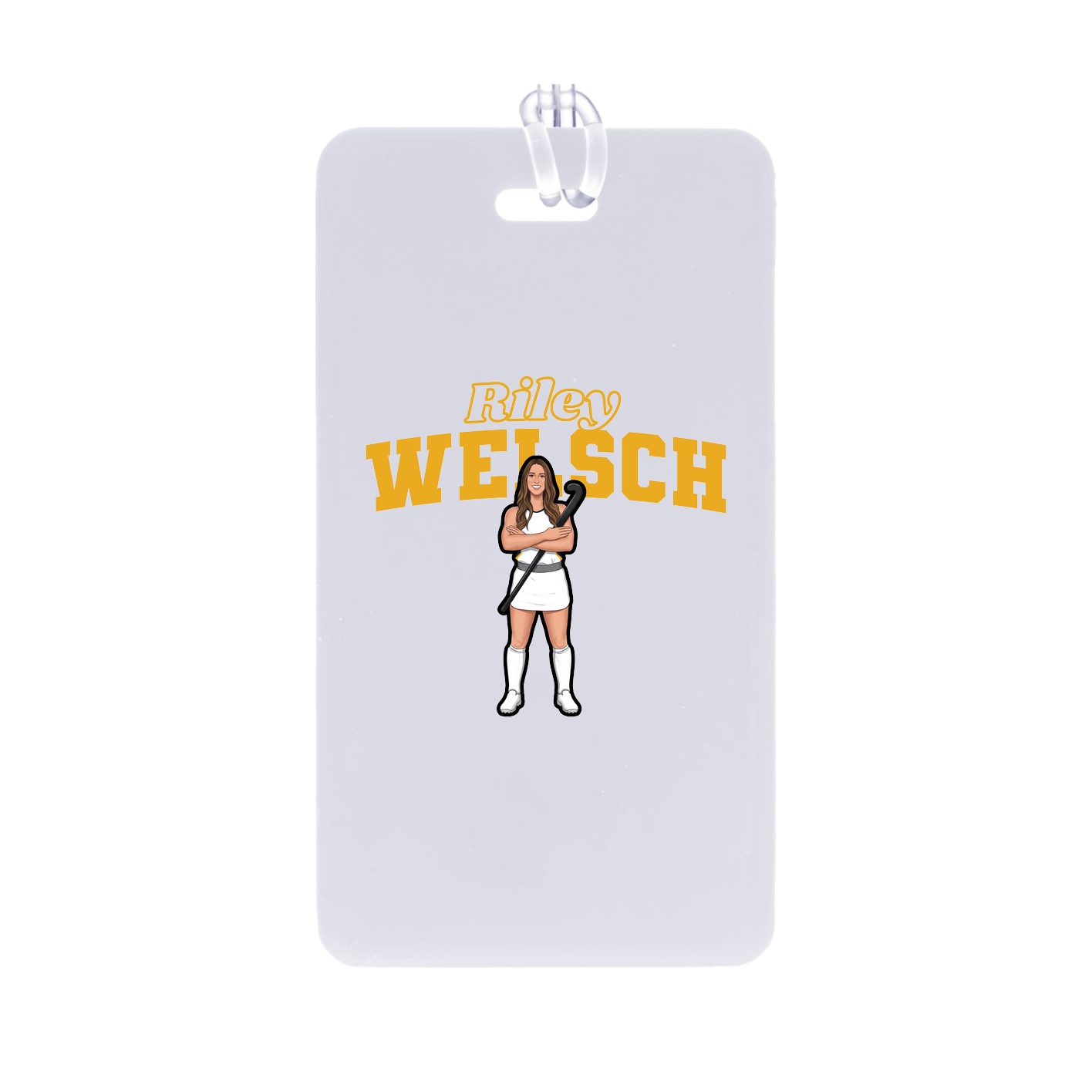 Bag Tag — Name Arch in Classic