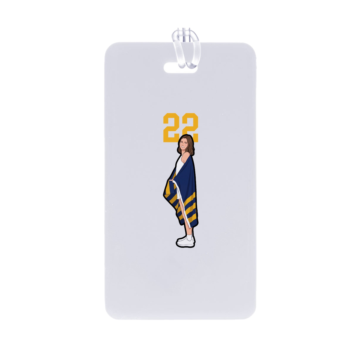 Bag Tag — Number Top in Classic