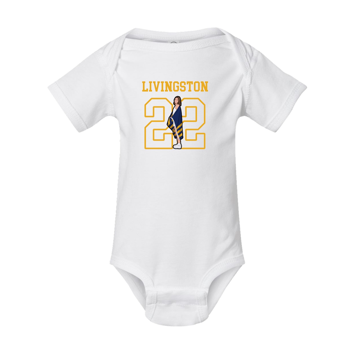 Baby Onesie — Shirsey in White
