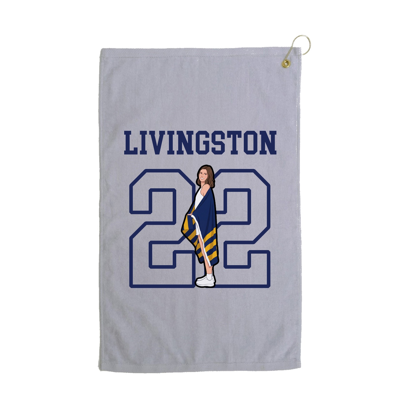 Golf Towel — Shirsey in Grey