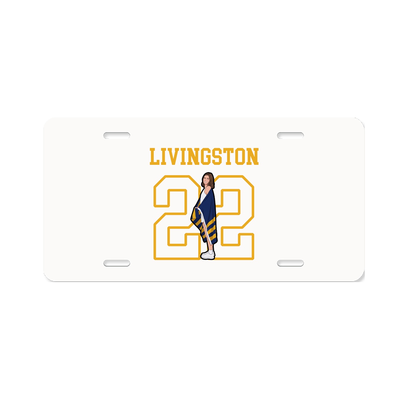 License Plate — Shirsey in Classic