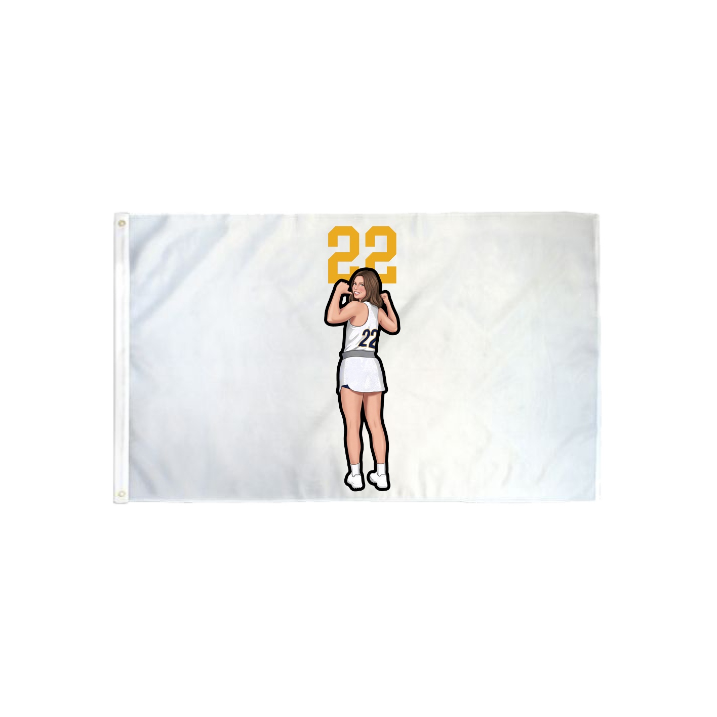 3x5 Flag — Number Top in Classic