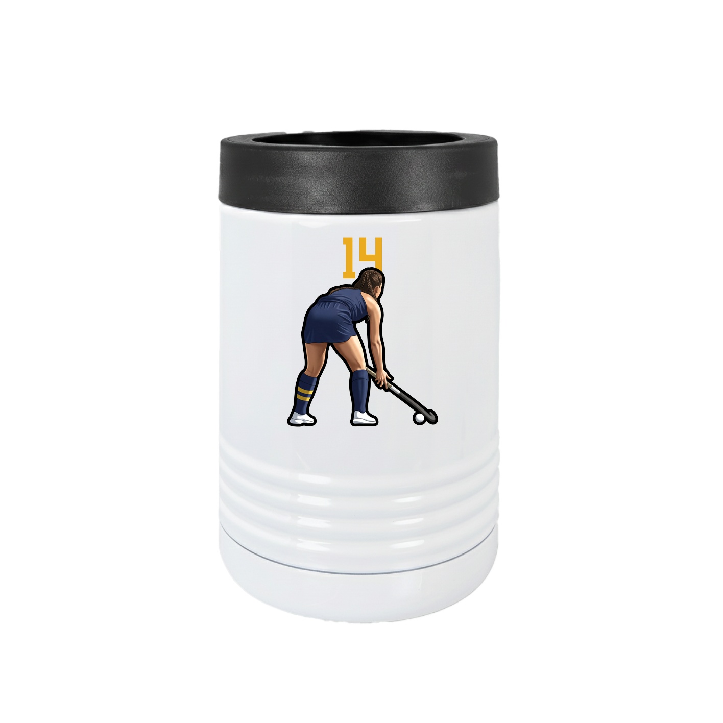 Beverage Holder — Number Top in White
