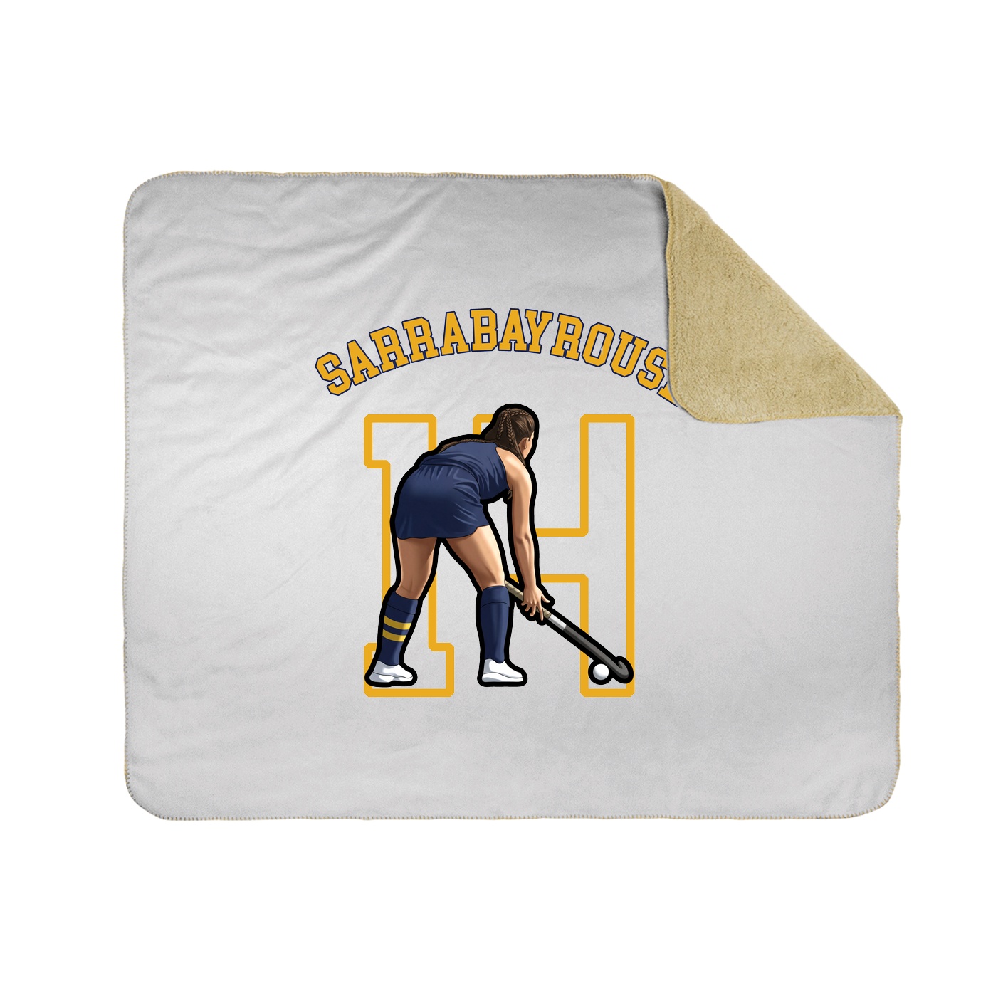 Throw Blanket — Shirsey Arch in White