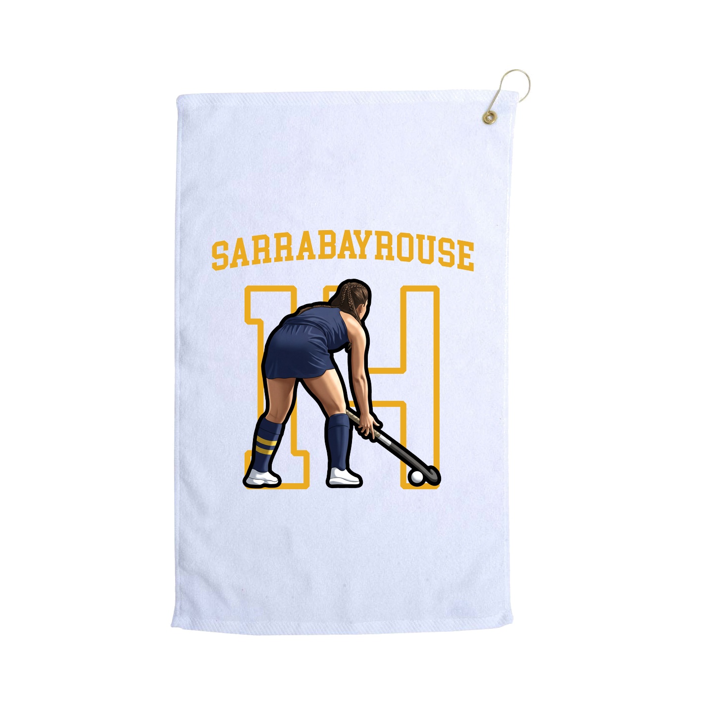 Golf Towel — Shirsey in White