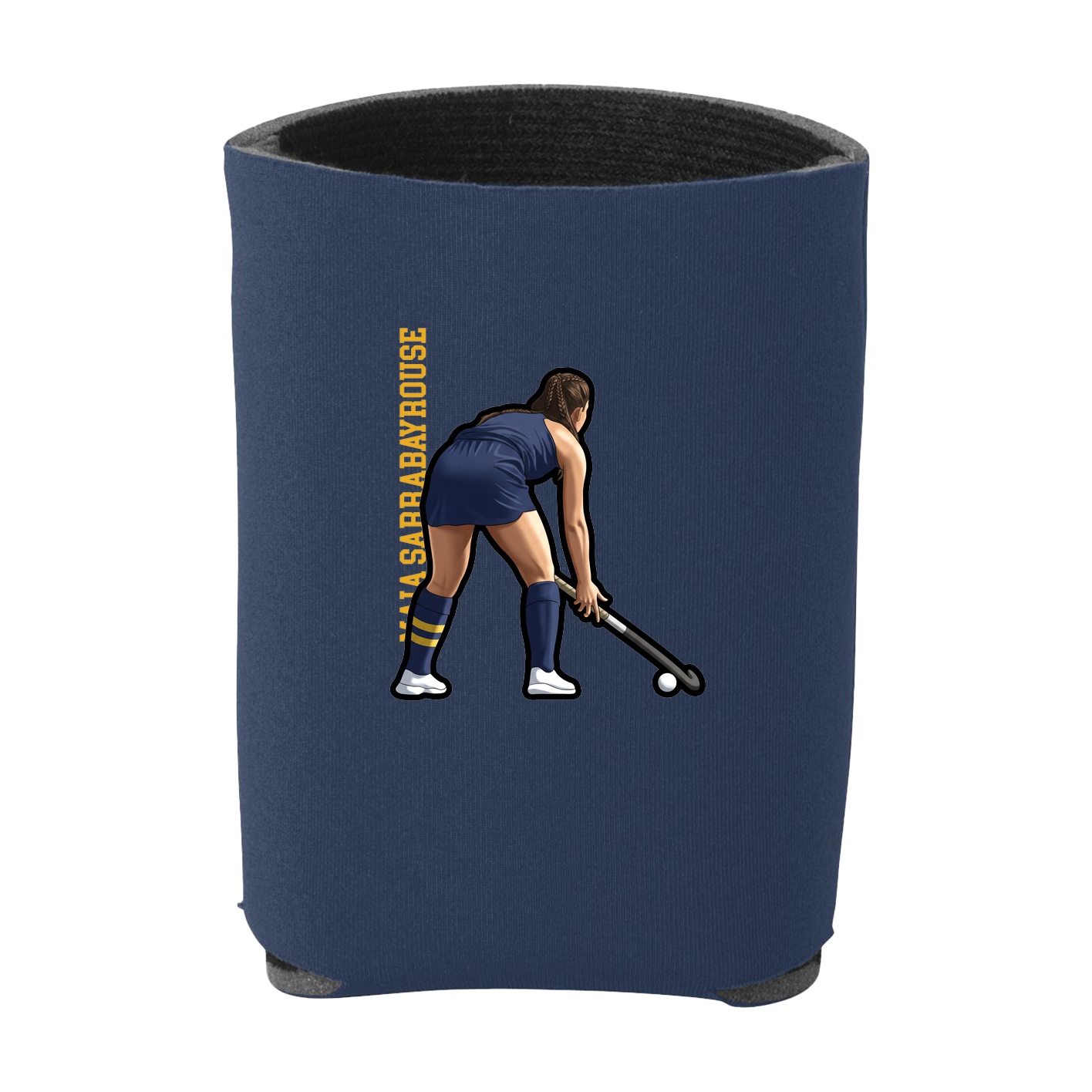 Can Holder — Name Vertical in Navy