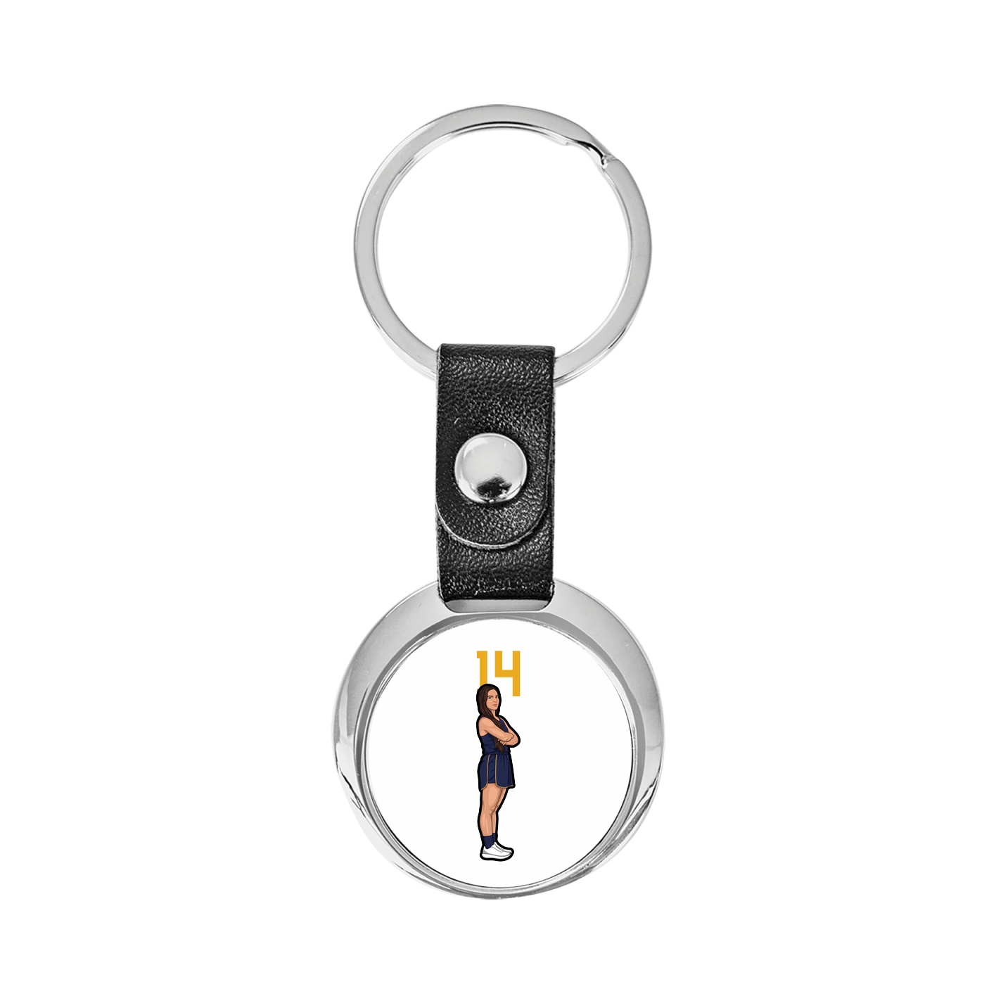 Key Chain — Number Top in Classic