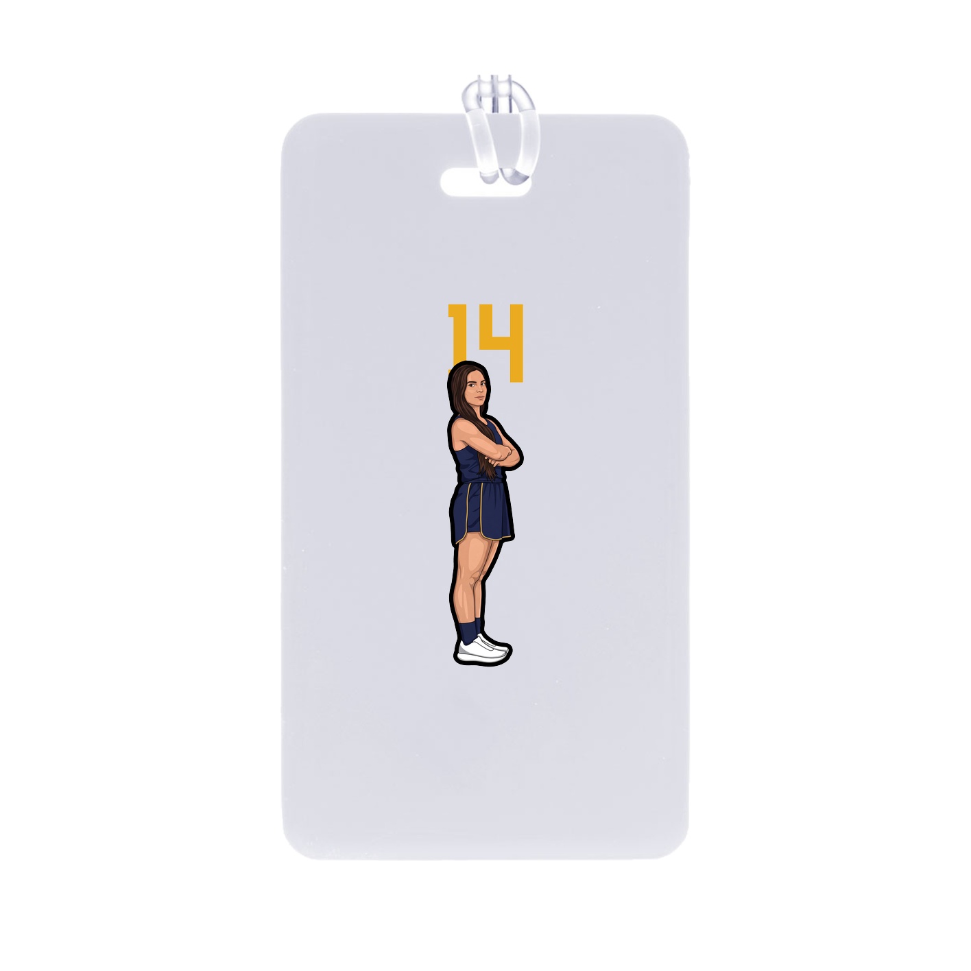 Bag Tag — Number Top in Classic