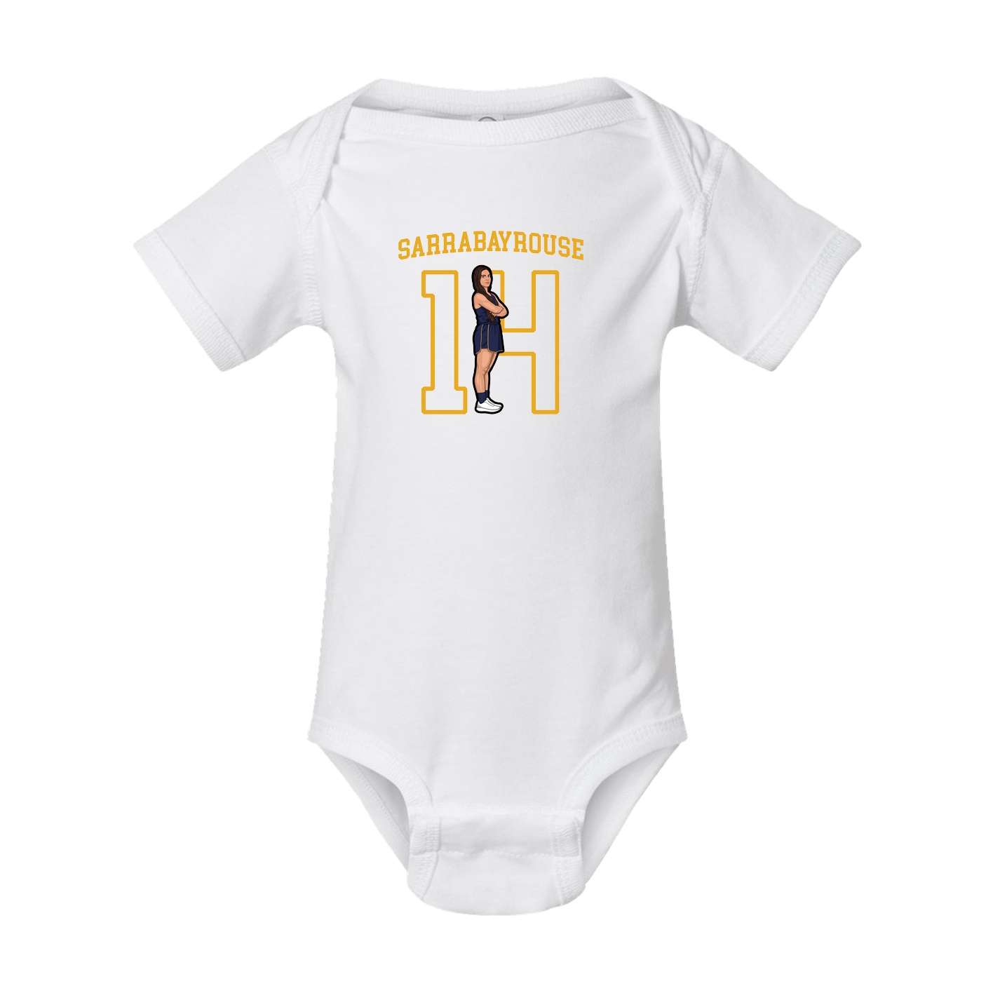 Baby Onesie — Shirsey in White