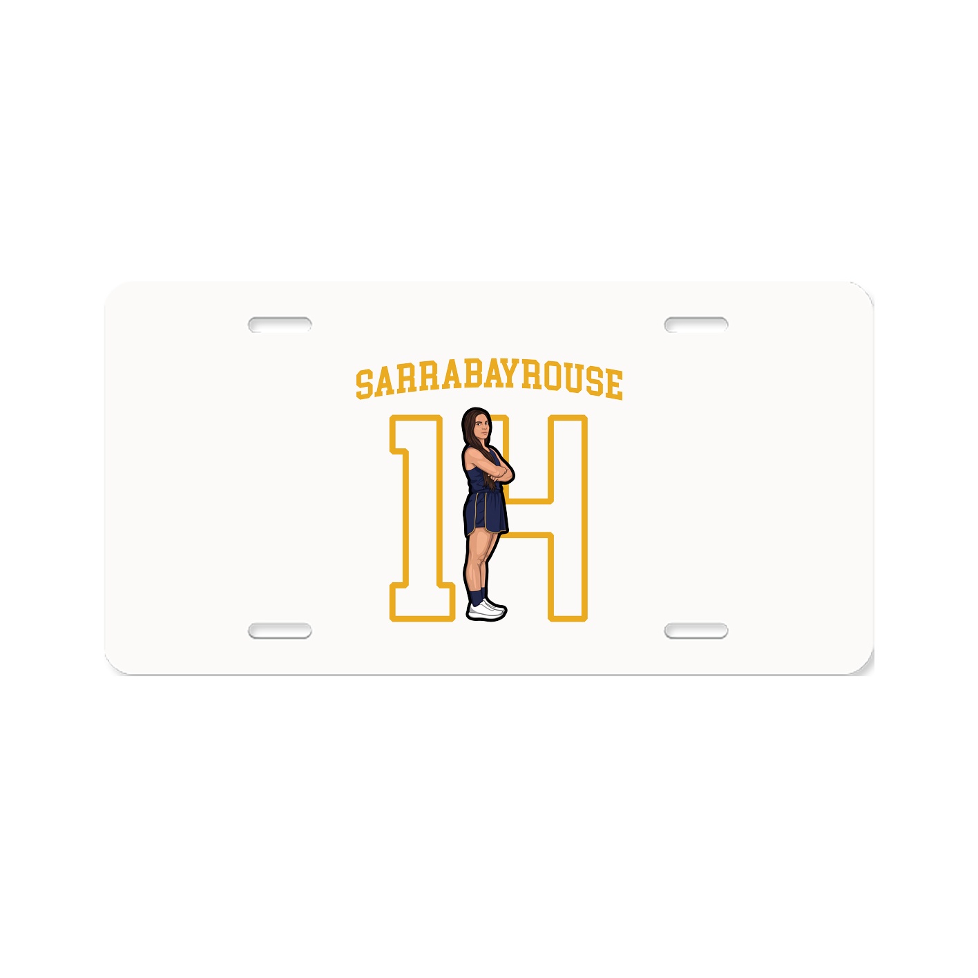 Aluminum License Plate