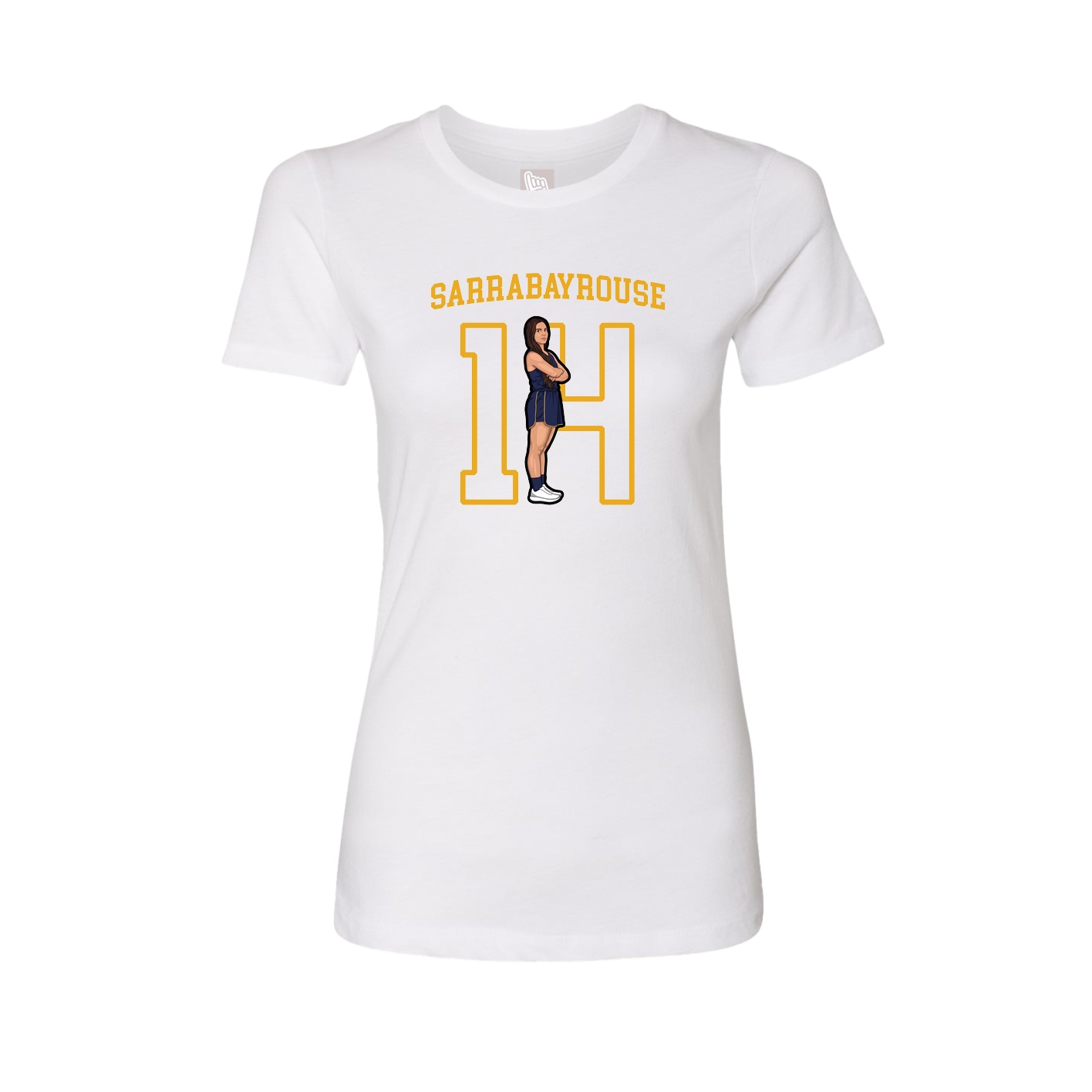 Fitted Women's Tee — Shirsey in White