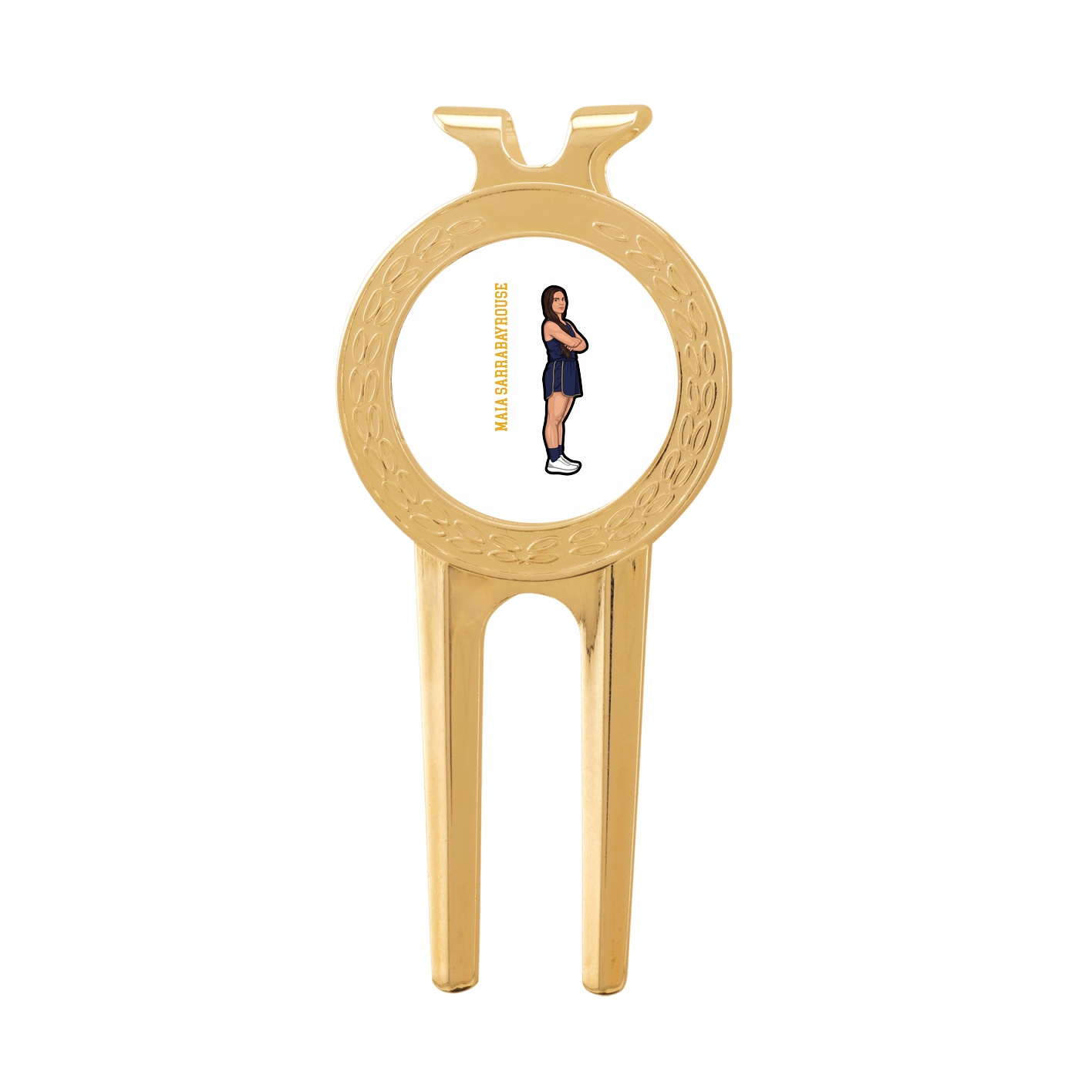 Divot Tool with Ball Marker — Name Vertical in Classic