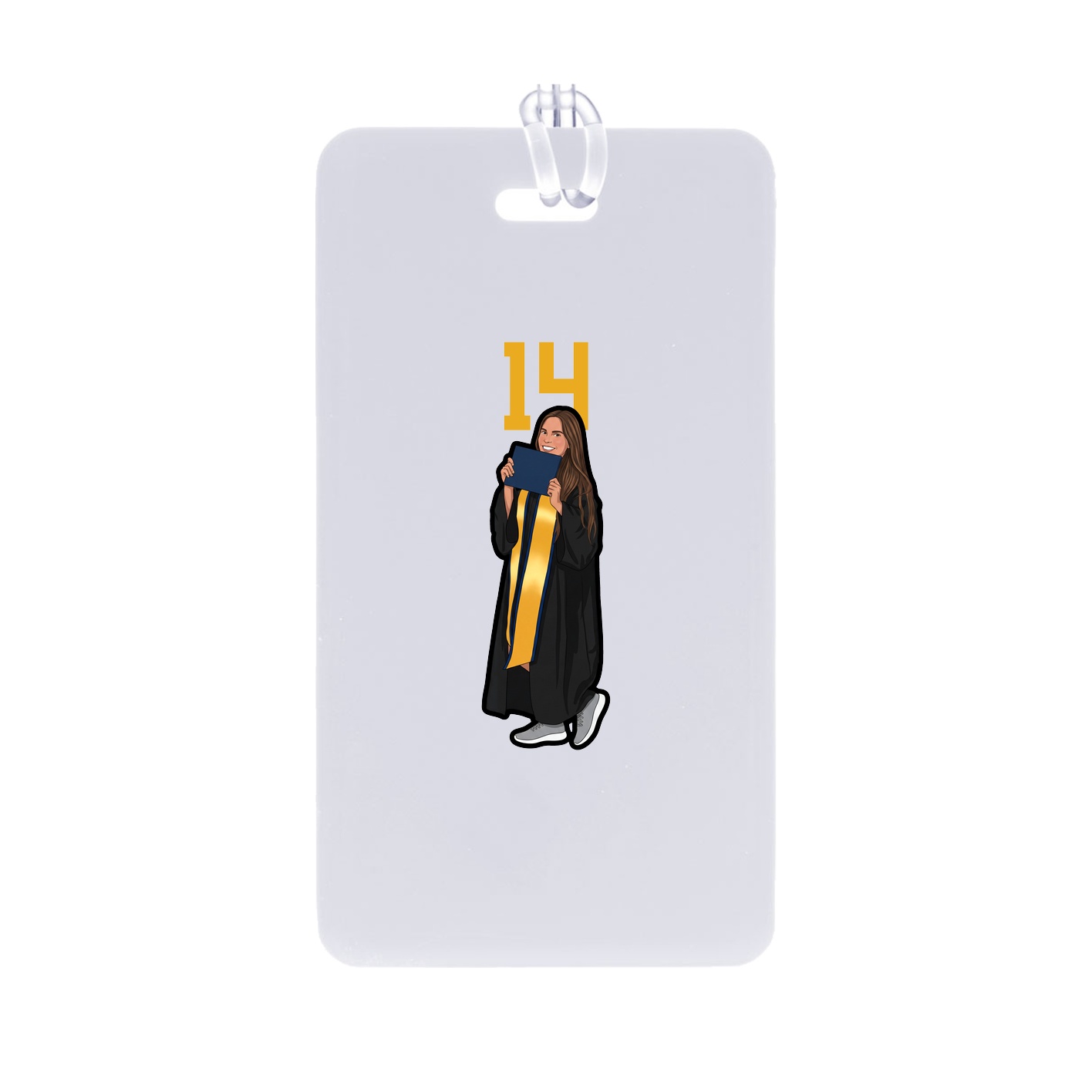Bag Tag — Number Top in Classic