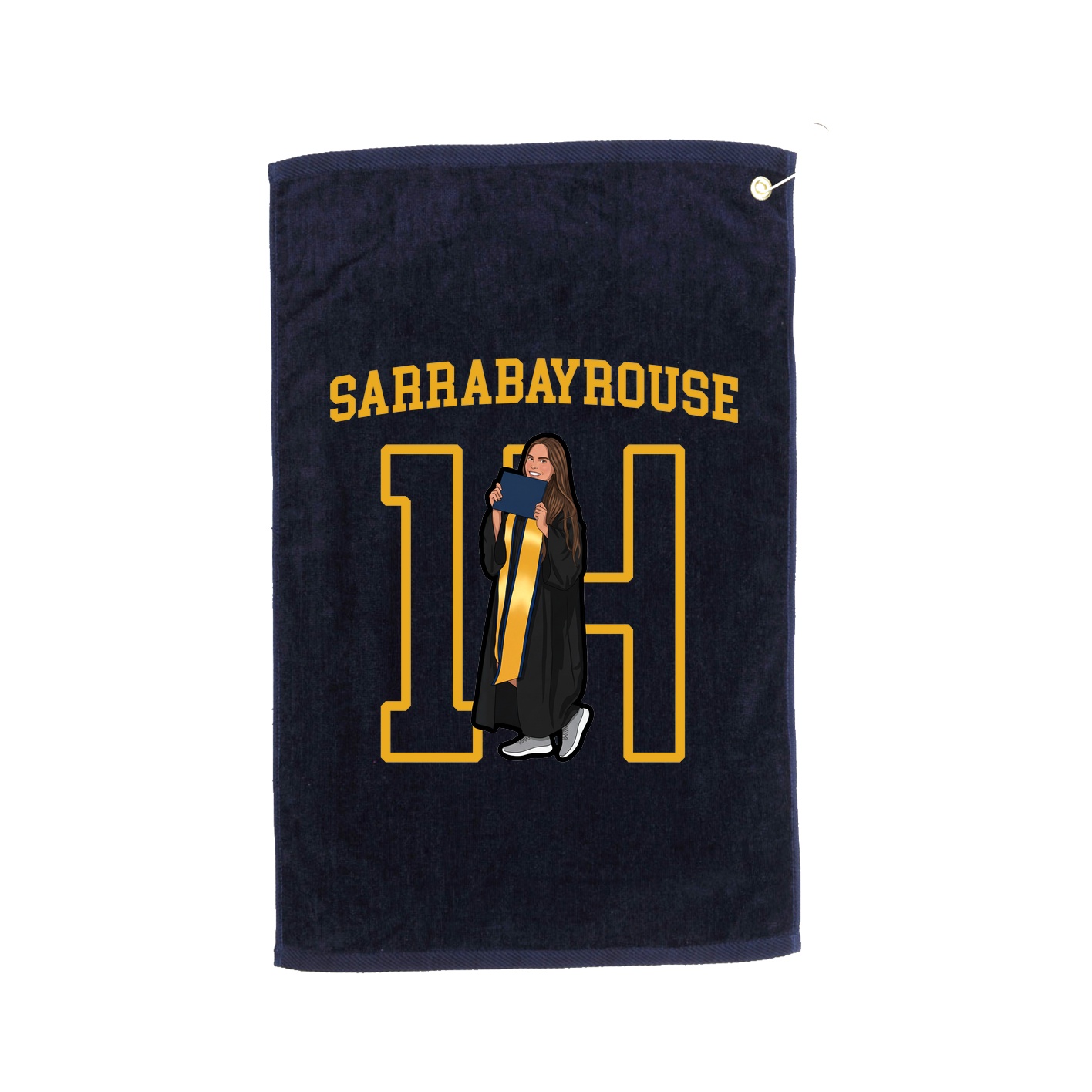 Golf Towel — Shirsey in Navy