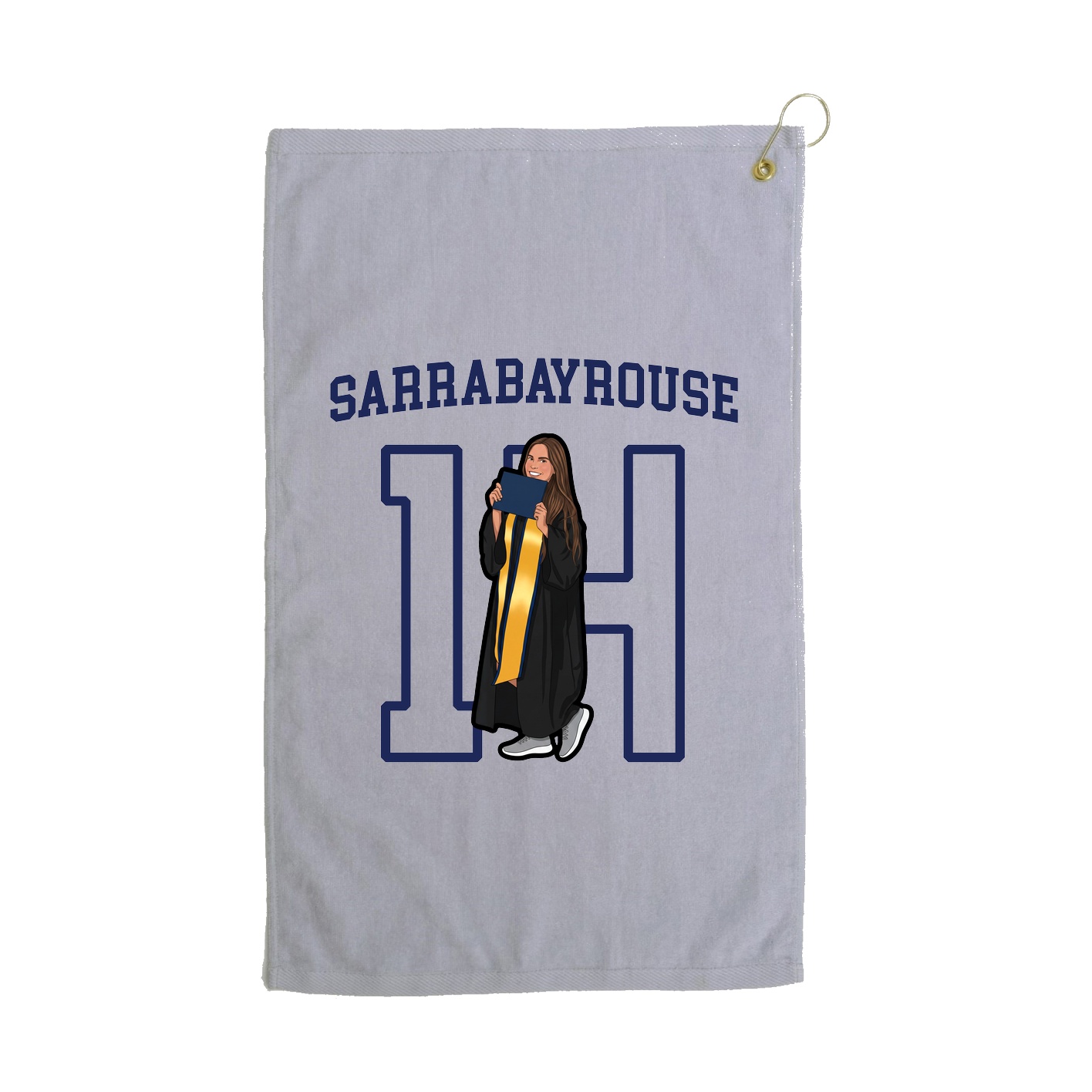 Golf Towel — Shirsey in Grey
