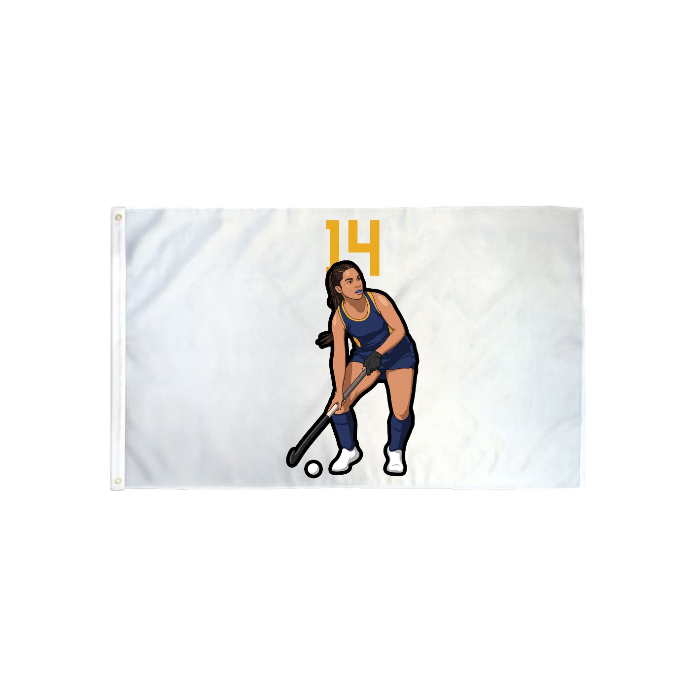 3x5 Flag — Number Top in Classic