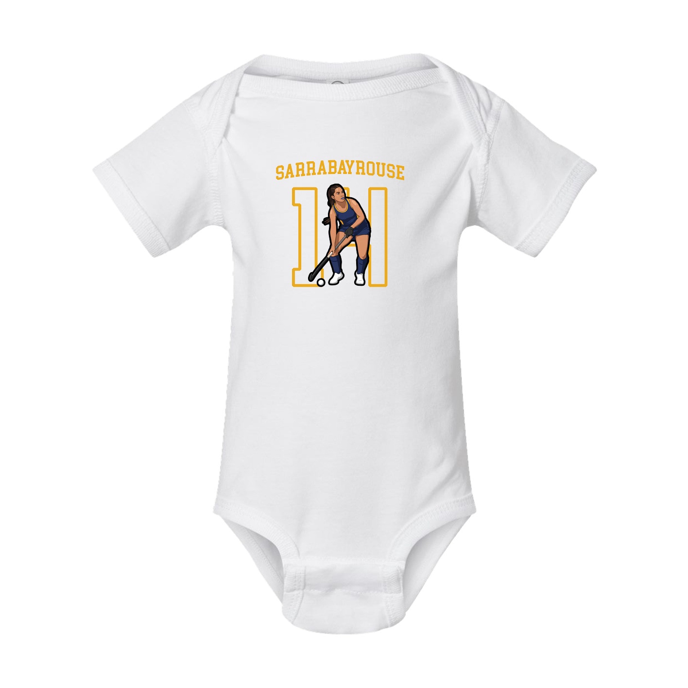 Baby Onesie — Shirsey in White