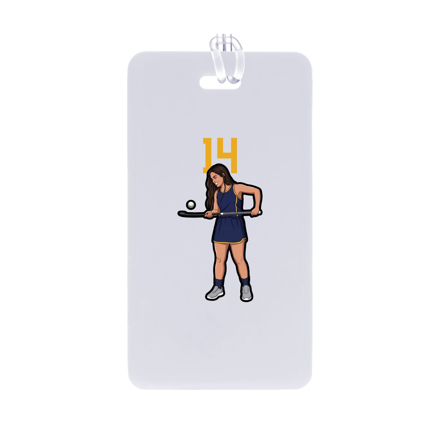 Bag Tag — Number Top in Classic