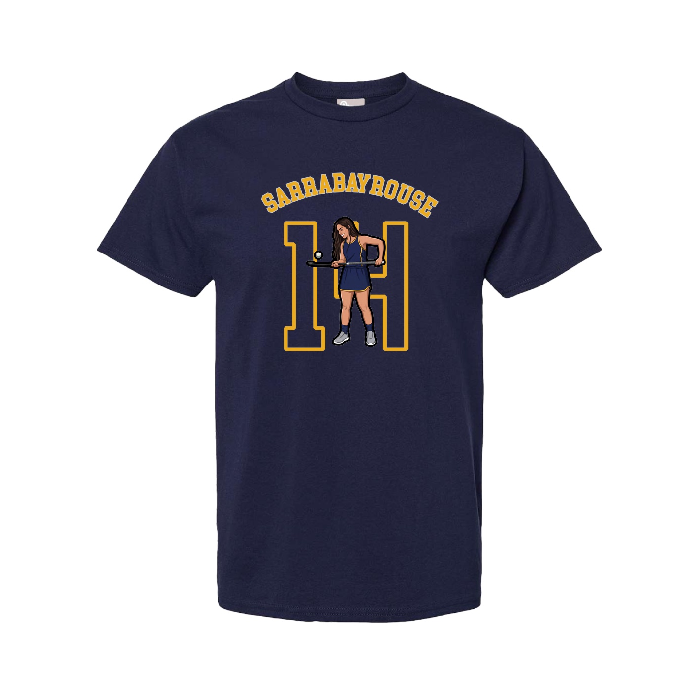 Youth Tee — Shirsey Arch in Navy