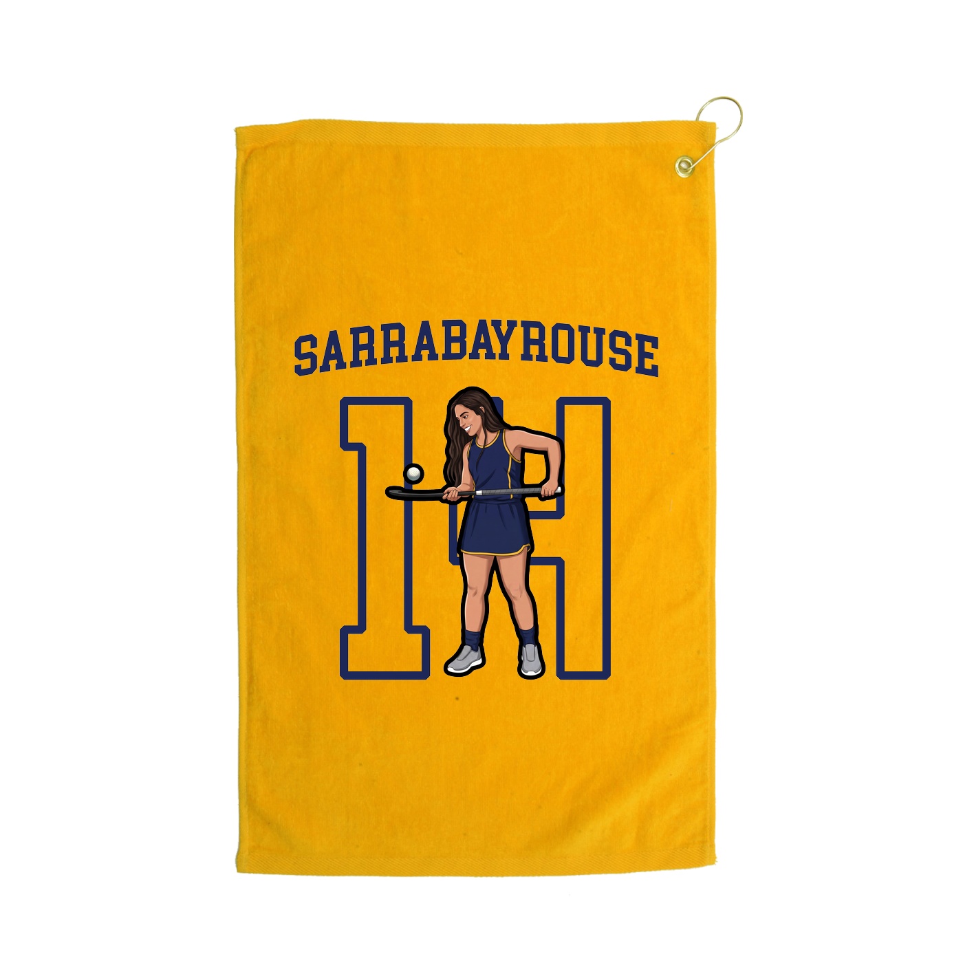 Golf Towel — Shirsey in Gold
